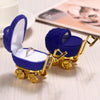 New Born Baby Velvet Trolley Ring Box