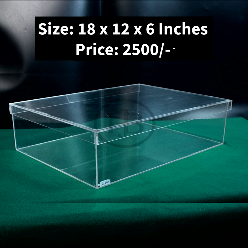 Acrylic Elegance Storage Boxes, Birthday Gift, Wedding Celebration