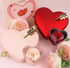 Valentine Heart-piercing Rose Jewelry Box
