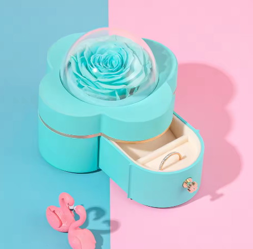 Eternal Rose Flower Jewelry & Gift Box