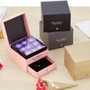 Artificial Rose Jewelry & Gift Box with Double Layers Drawer Box