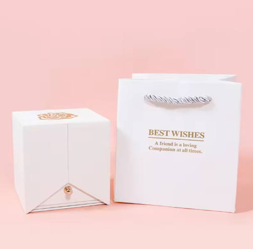 Beautiful Eternal Rose Gift Box Gift Box Drawer Style