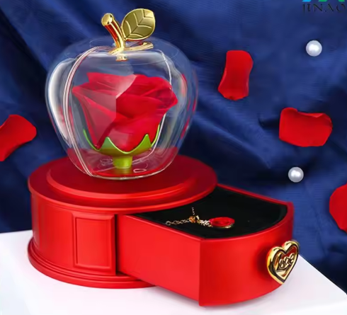 Forever Flower Rose Jewelry Storage Drawer