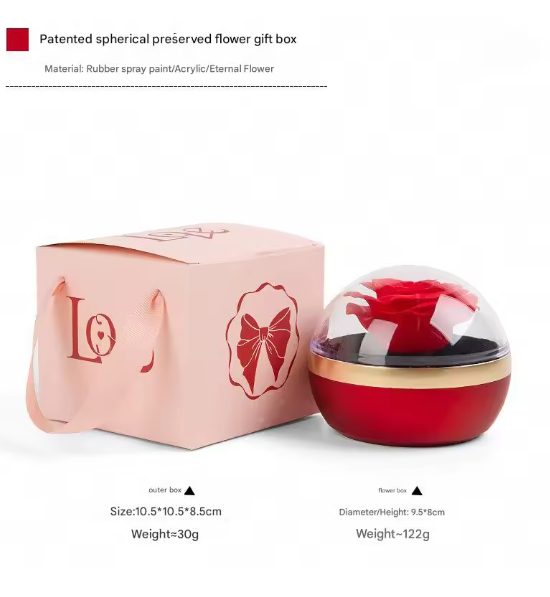 Romantic Rose Ring Box & Gift Jewelry Box
