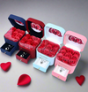 Luxury Gift Box Ring Earring Necklaces Organizer Jewelry Gift Packaging Romantic Eternal Rose Flower