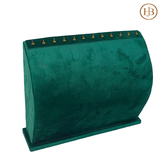 Velvet 12 Pcs Chain & Bracelet Display Stands