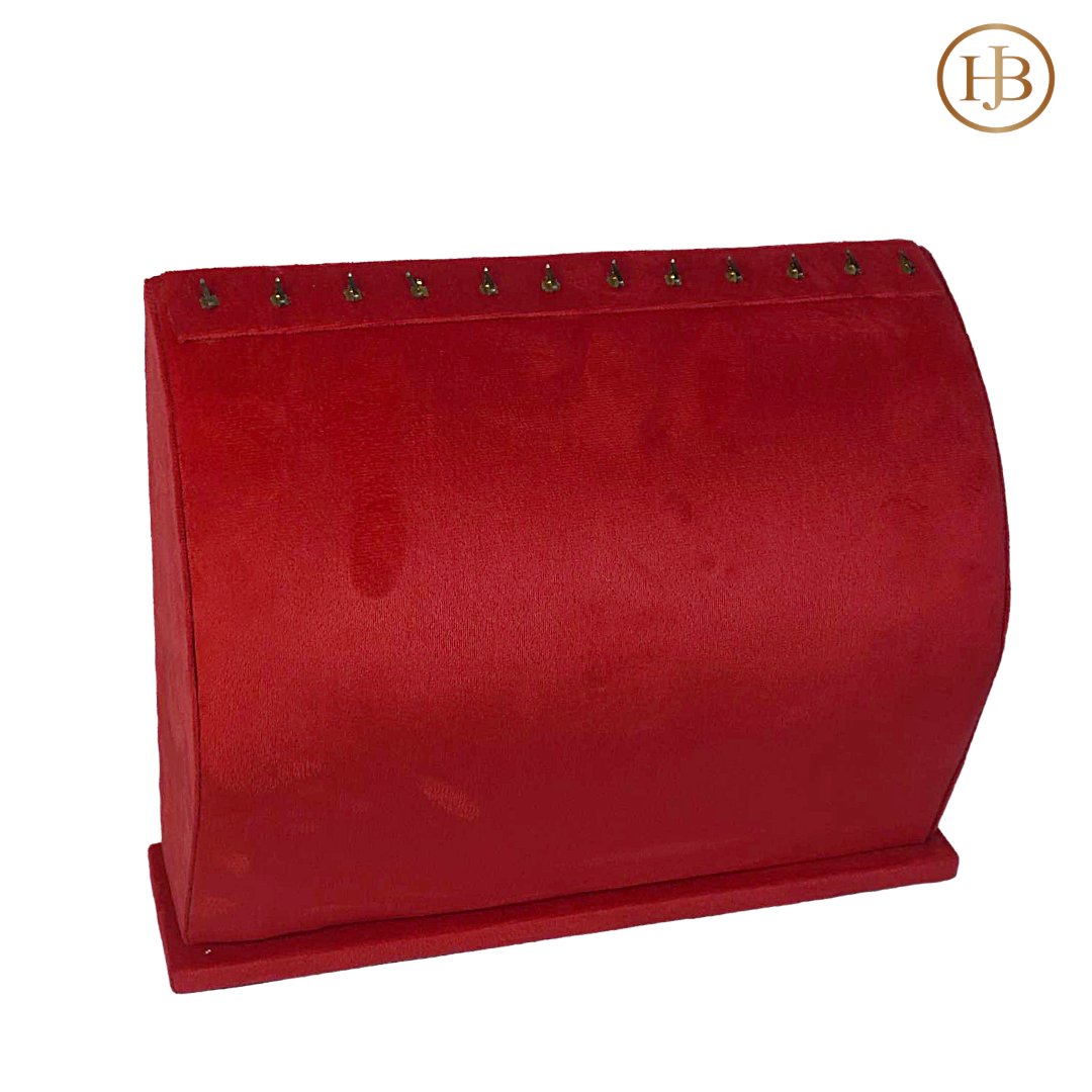 Velvet 12 Pcs Chain & Bracelet Display Stands