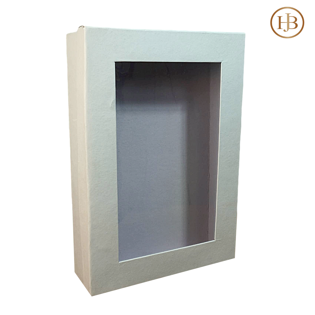 Top & Bottom Window Gift Box – Single Piece Packaging