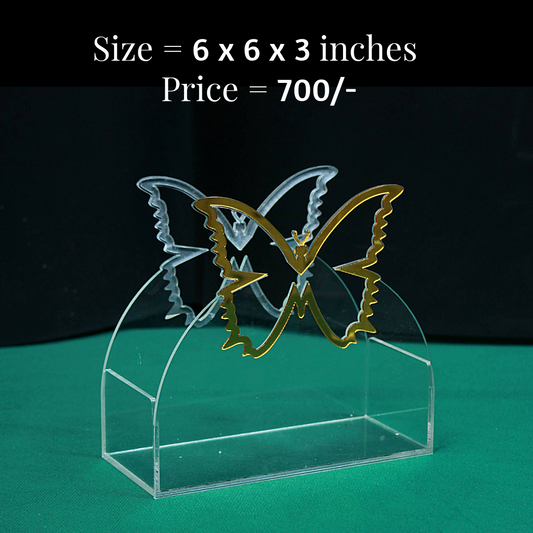 Butterfly Shape Acrylic Box