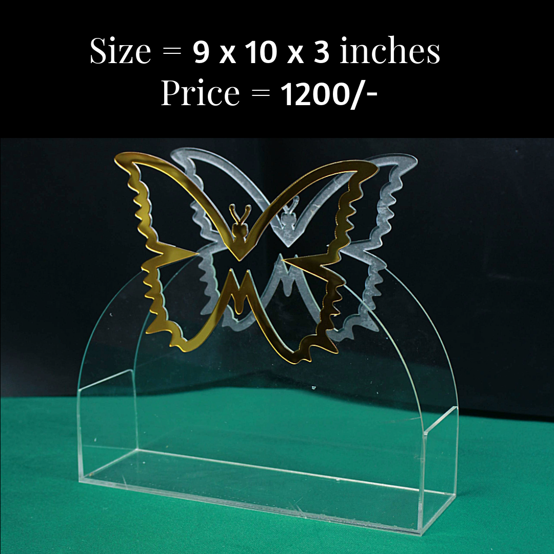 Butterfly Shape Acrylic Box
