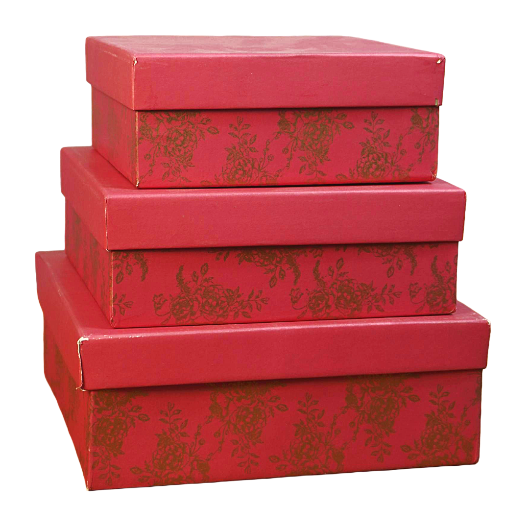 Top & Bottom Trio Boxes – 3-Piece Premium Gift Set