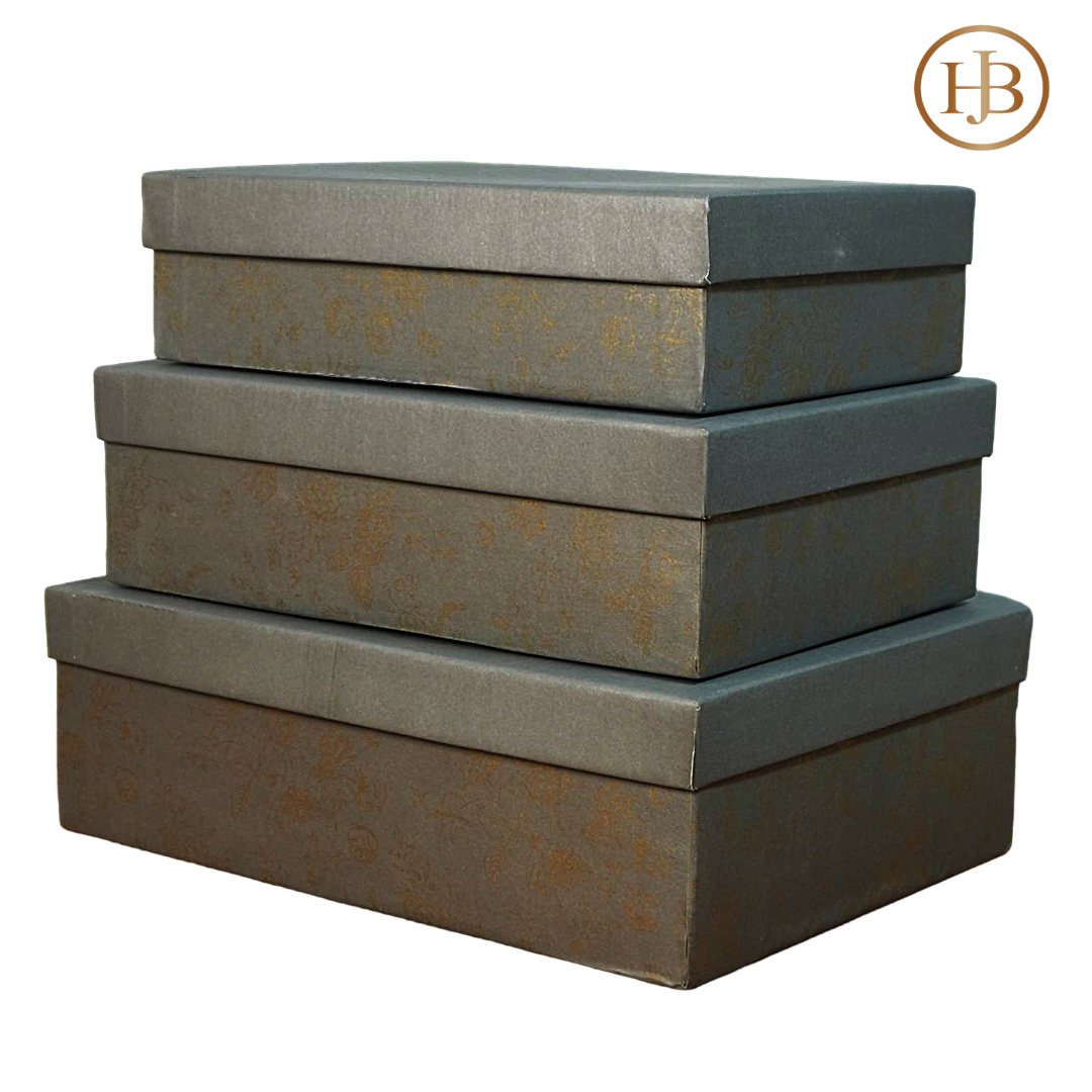 Top & Bottom Trio Boxes – 3-Piece Premium Gift Set