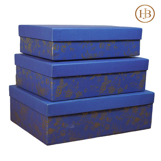 Top & Bottom Trio Boxes – 3-Piece Premium Gift Set