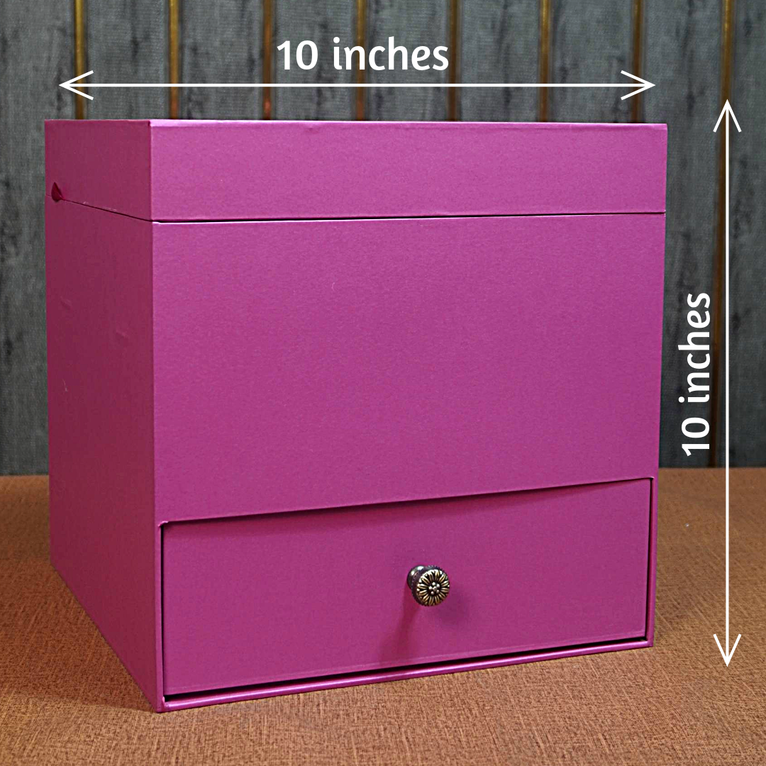 Open Lid With Drawer Gift Box