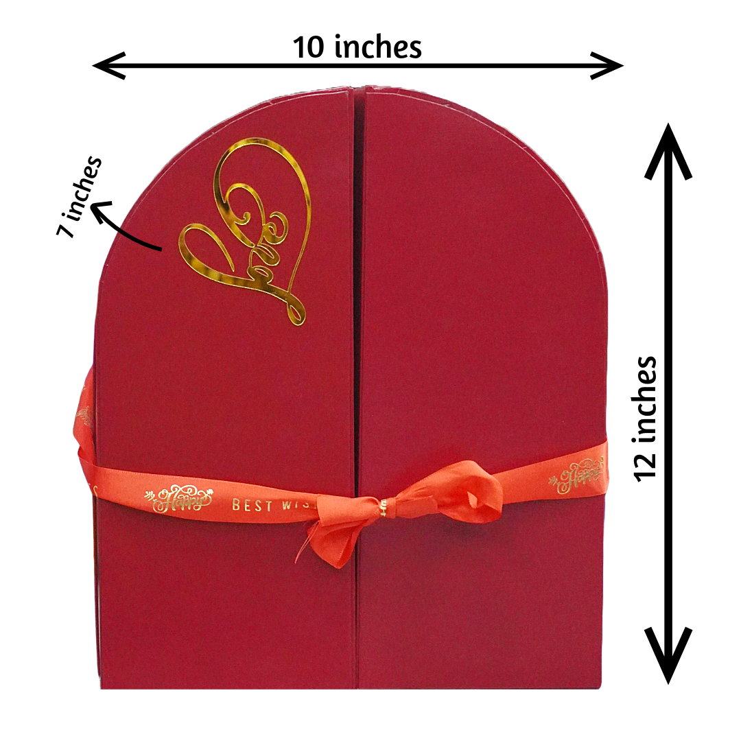 Cupboard Style with Heart inside & Drawer Gift Box