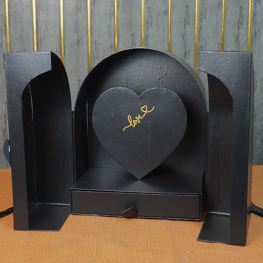 Cupboard Style with Heart inside & Drawer Gift Box