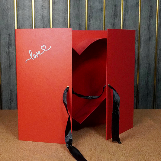 Double Door Heart Chocolate & Gift Box