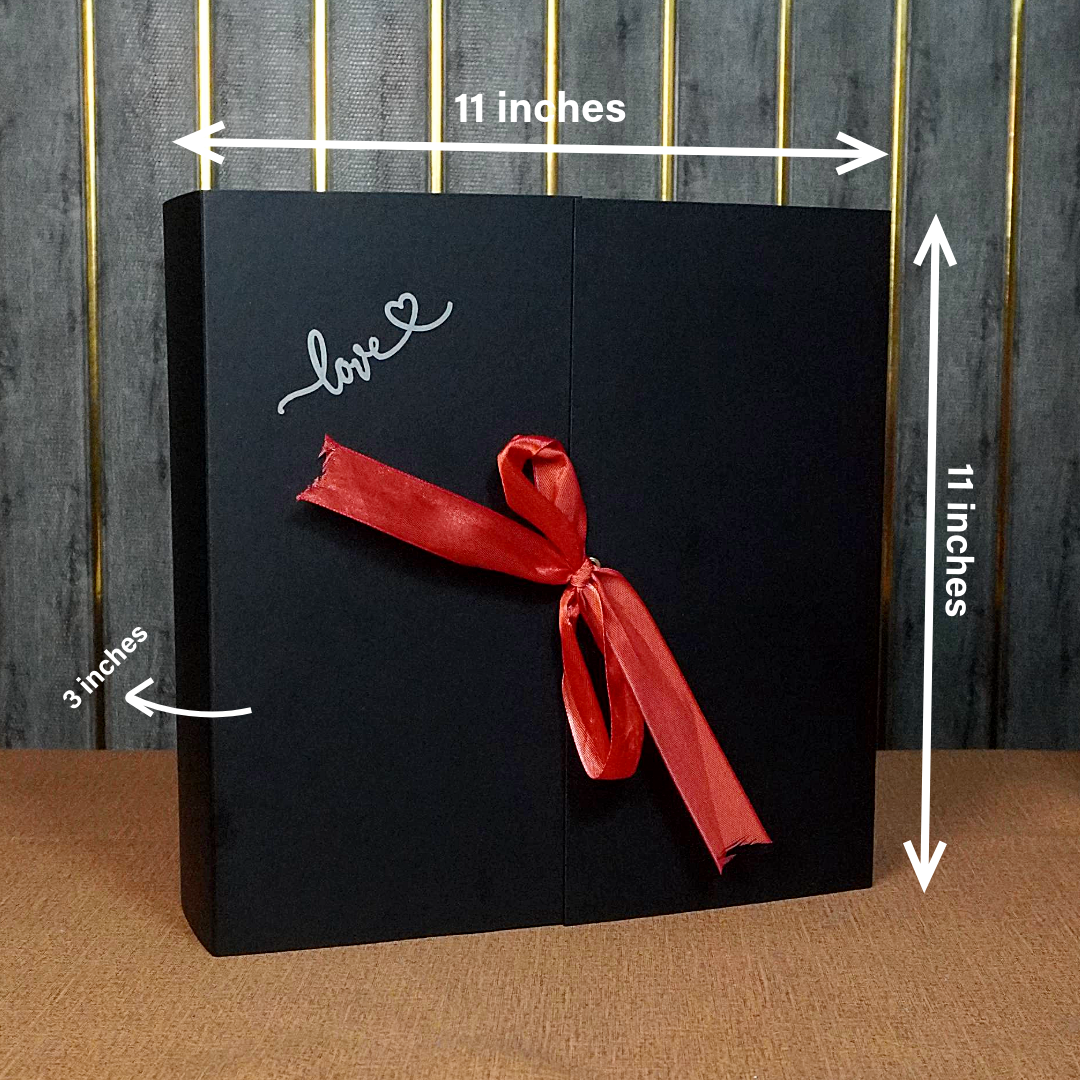 Double Door Heart Chocolate & Gift Box