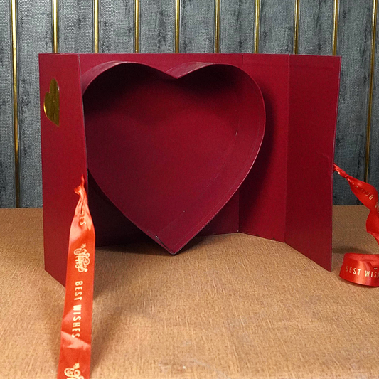 Double Door Heart Chocolate & Gift Box