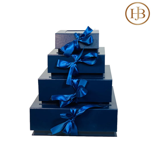 4 Pc Elegance Display Ribbon Gift Boxes
