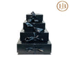 4 Pc Elegance Display Ribbon Gift Boxes