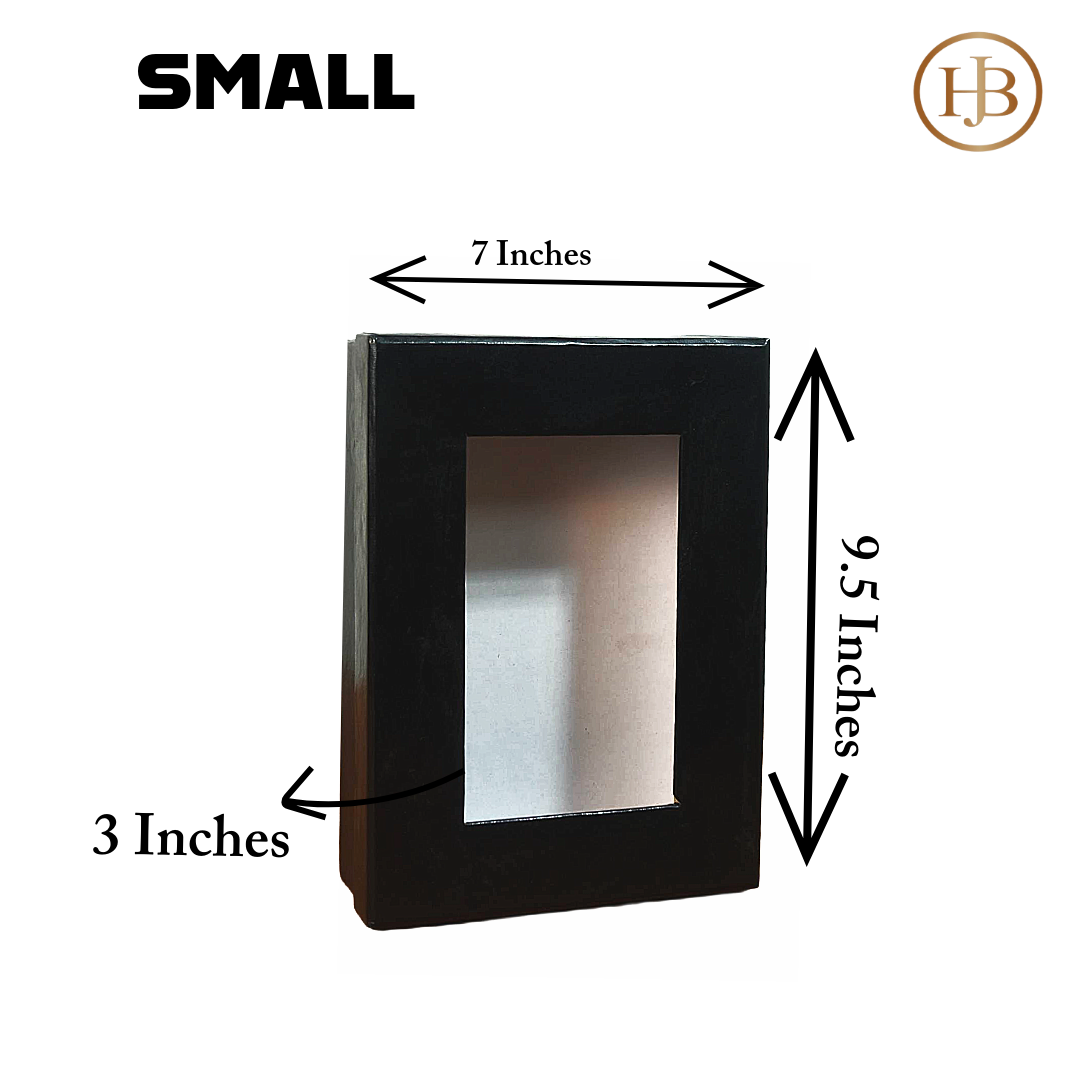 Top & Bottom Window Gift Box – Single Piece Packaging