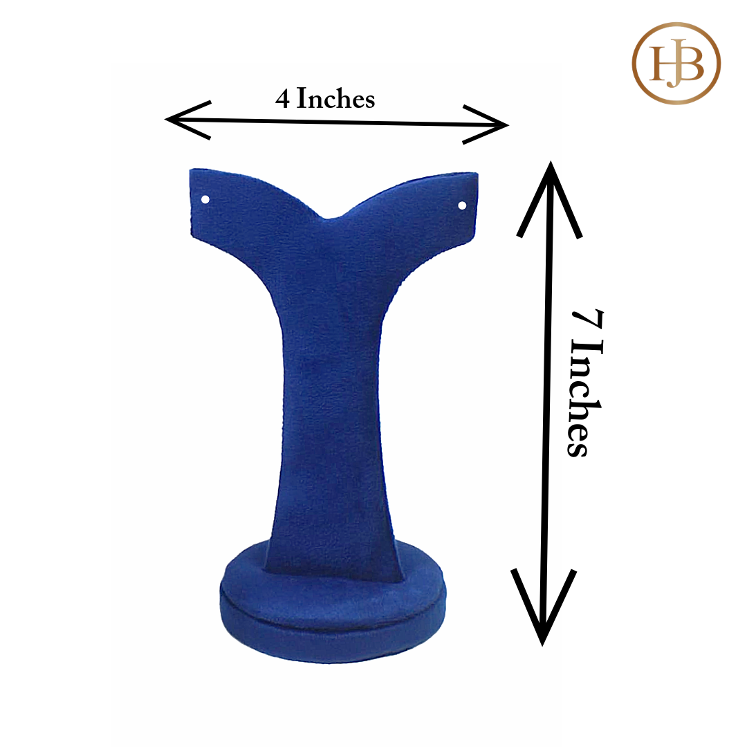 Velvet Y-Shaped Earring Display Stand