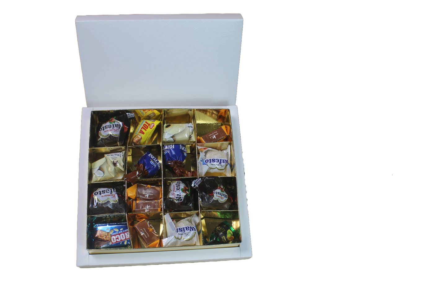 Cardboard Plain Multi Section Ramzan Gift Box (Box Only)