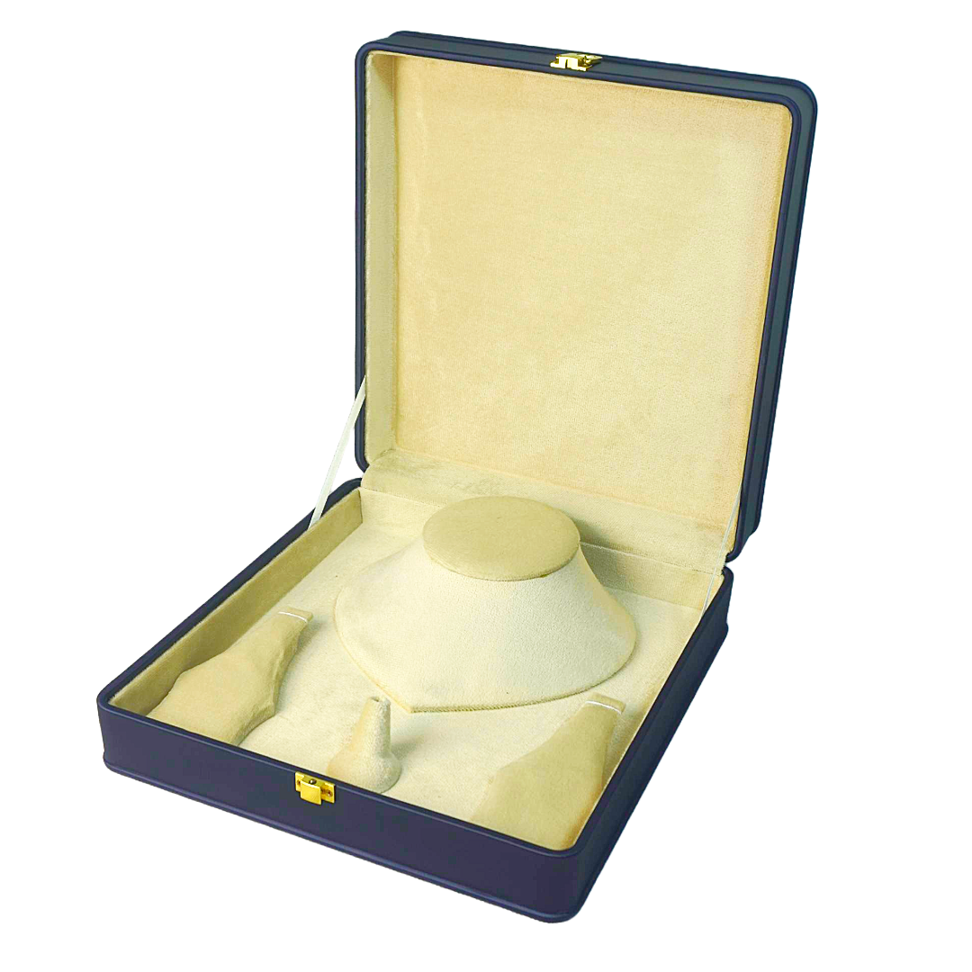 Blue Leather (New) Jewelry Boxes