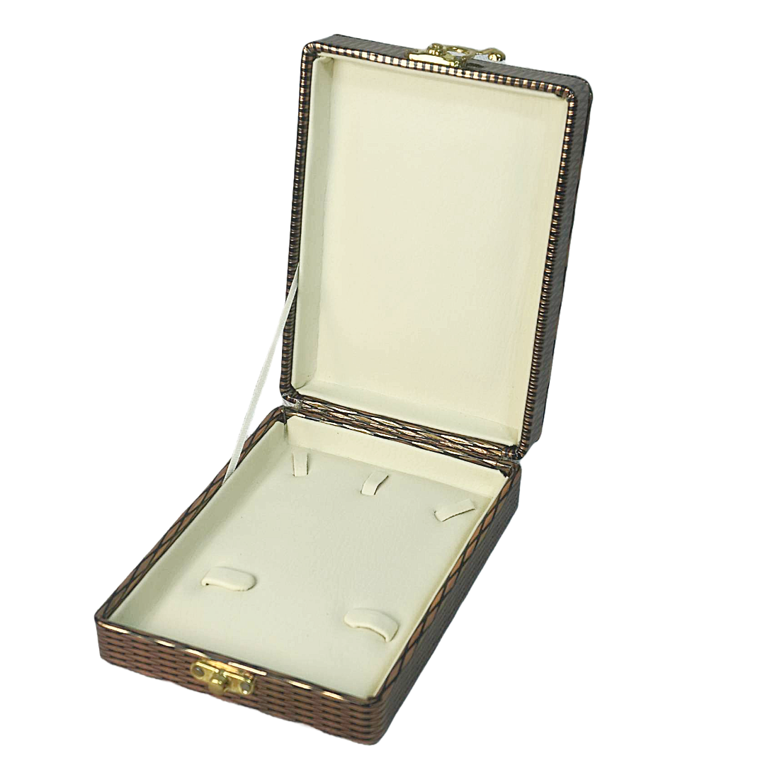 Brown Leathered Jewelry Boxes