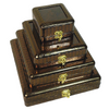 Brown Leathered Jewelry Boxes