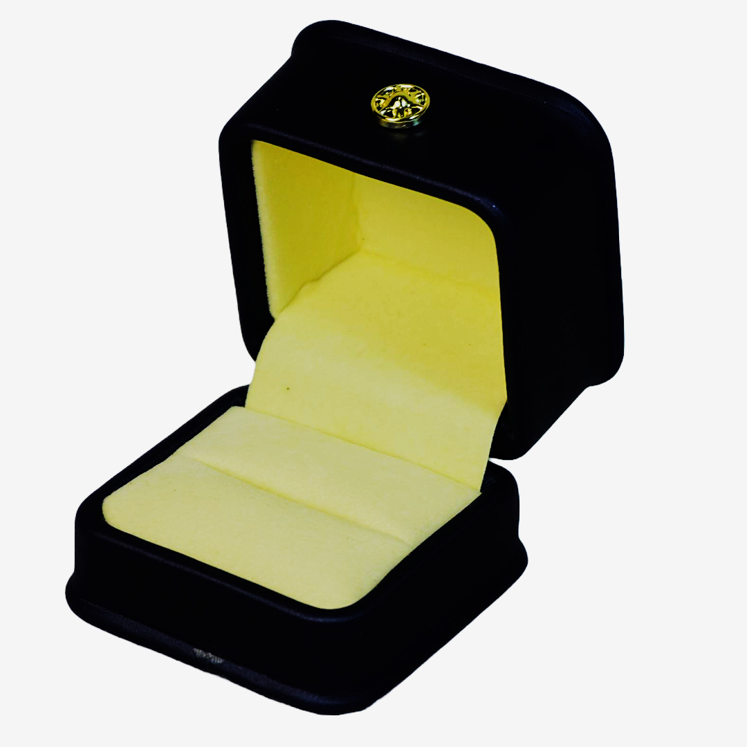 Luxe Curve Leather Jewelry Boxes