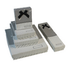 Black & White Texture Cardboard Jewelry Boxes