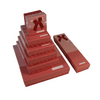 Red Thankyou Cardboard Jewelry Boxes