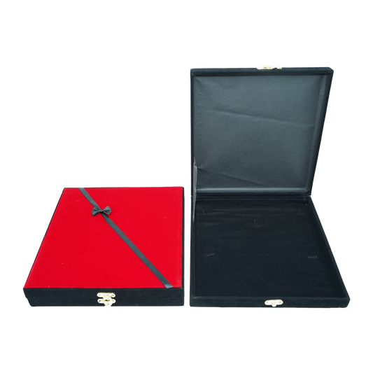 Red & Black Ribbon Jewelry Boxes