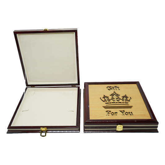 PVC Brown Wooden Jewelry Boxes