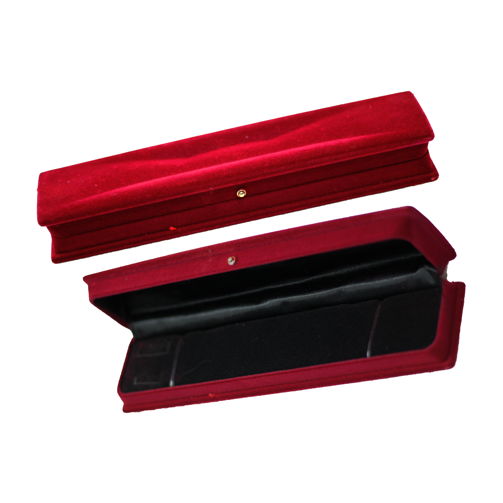 Three Color Button Chain / Bracelet Box