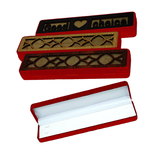 Three Color Multiple Designs Laser Chain / Bracelet Box