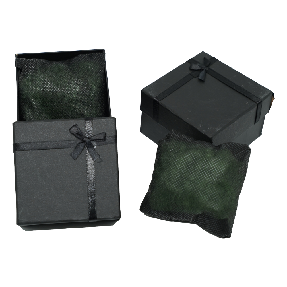 Black Cardboard Jewelry Boxes