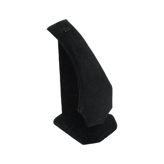 Pure Black Velvet Jhumar Display Stand