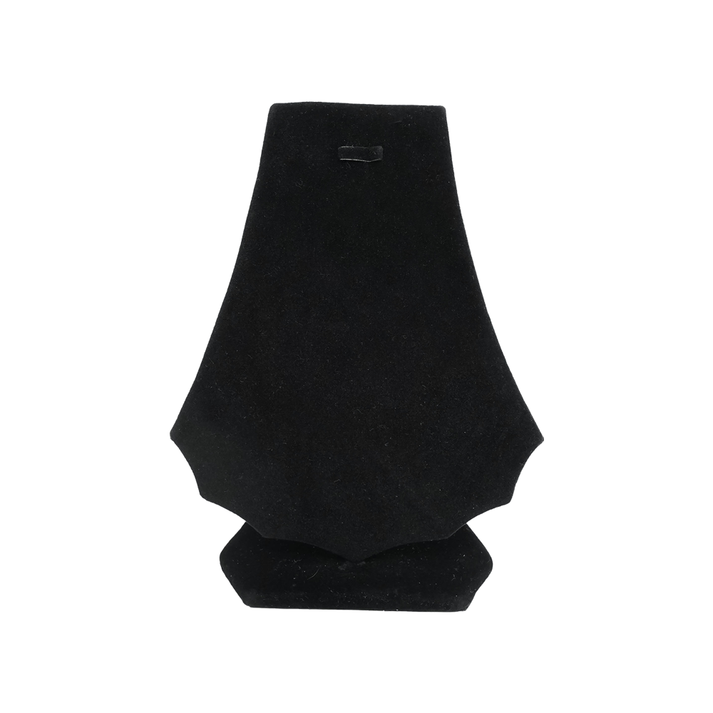Pure Black Velvet Jhumar Display Stand
