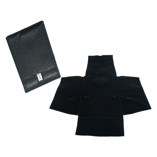 Black & Brown Pure Leather 10x10 Folder