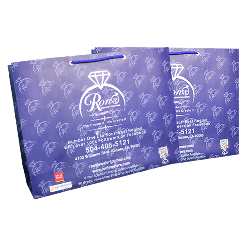 Customized Cardboard Shopping Bag (Design 11)