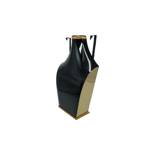 PATTENED GOLDEN & BLACK SIDE BUST