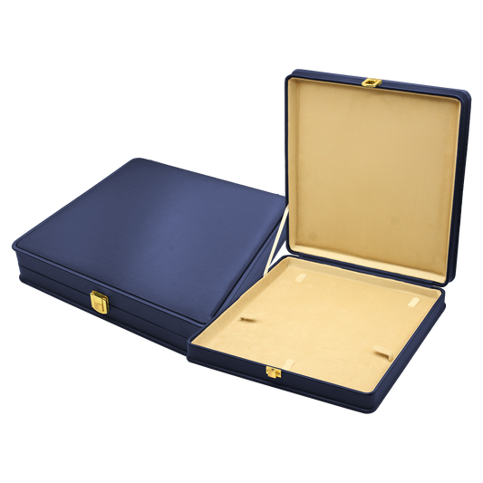 Blue Leather (New) Jewelry Boxes