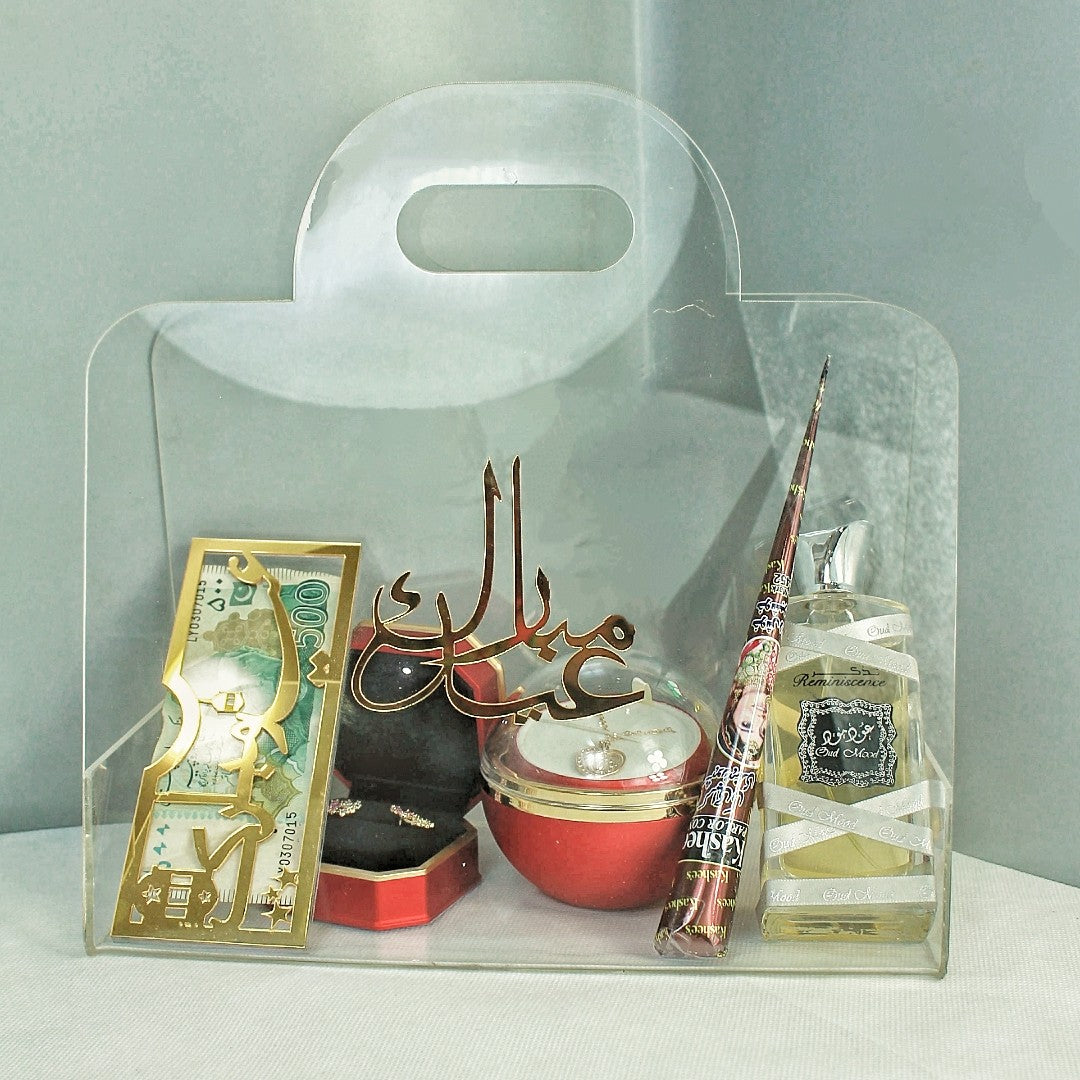 Beautiful Handbag Style Acrylic Box