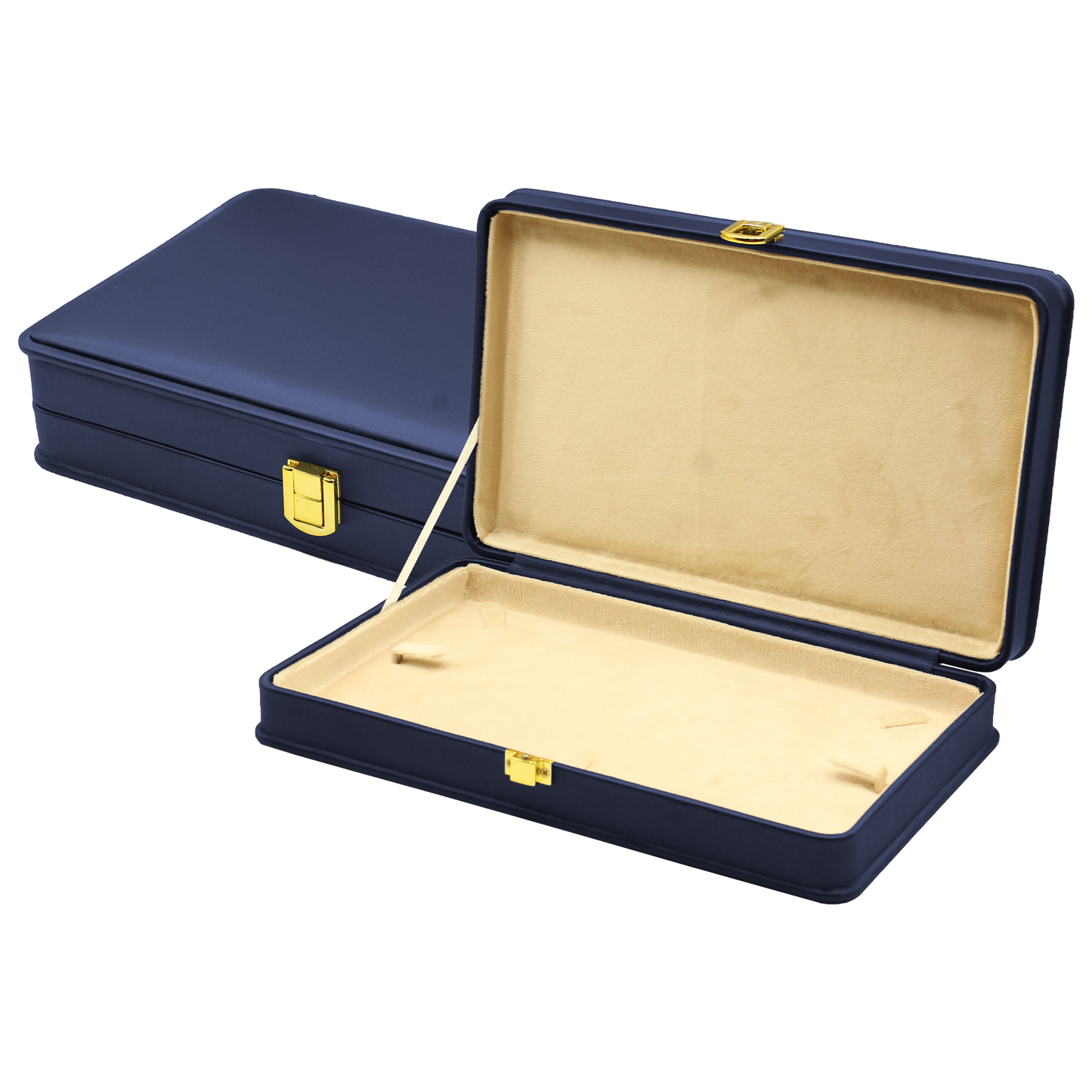 Blue Leather (New) Jewelry Boxes