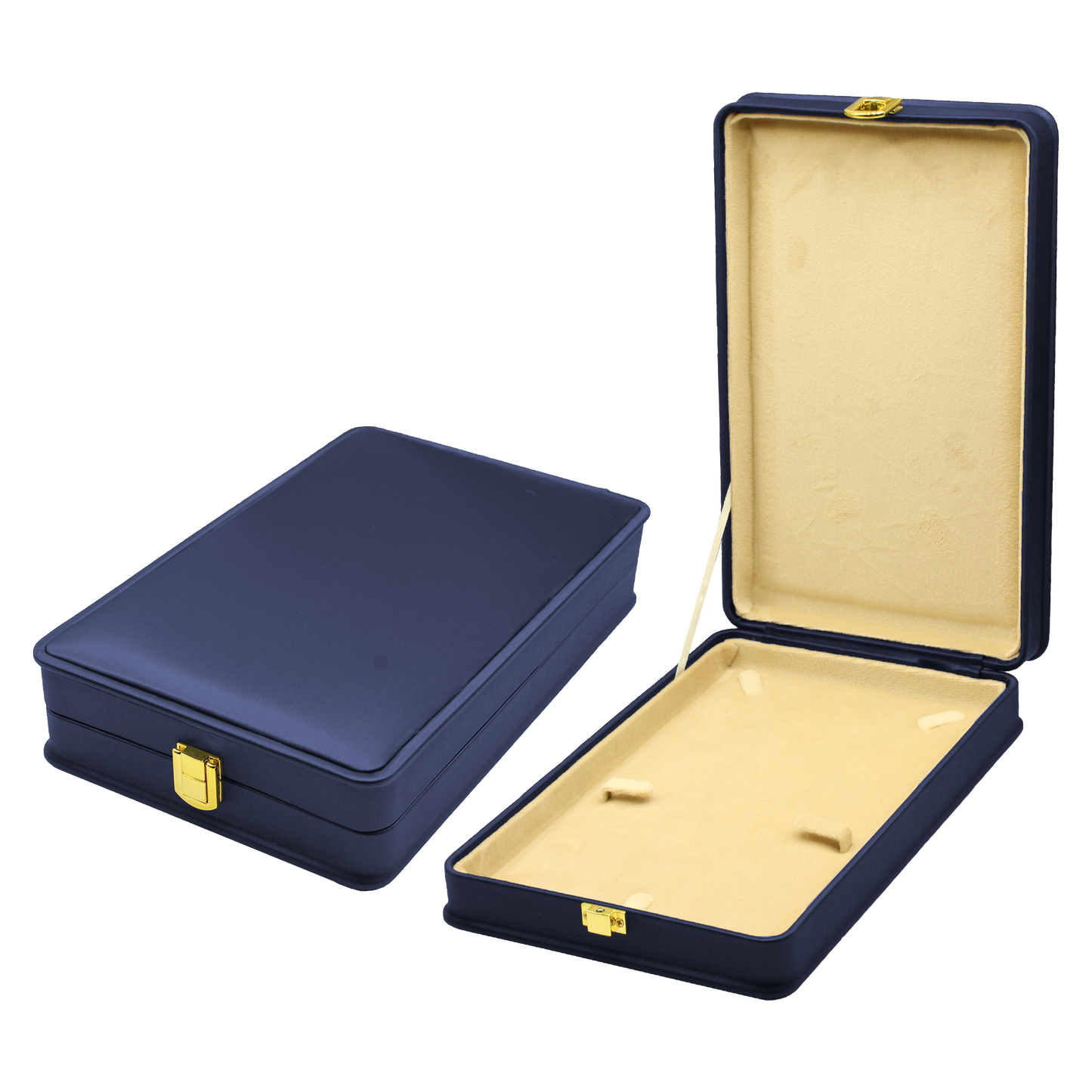 Blue Leather (New) Jewelry Boxes