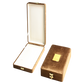 Gold Box Brown Velvet Jewelry Boxes