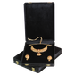 Gold Box Black Velvet Jewelry Boxes